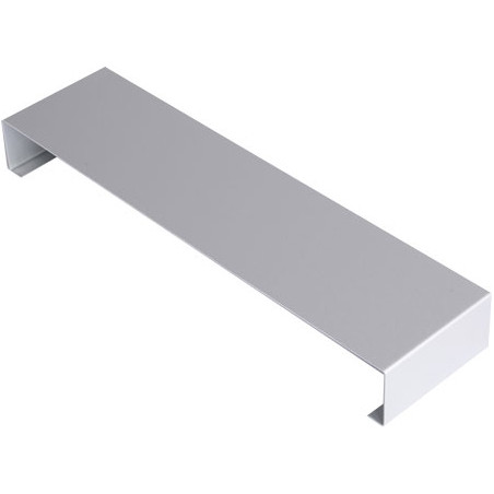 Eclisse couvertine aluminium  1 mm Gris métal RAL 9006 pour muret ou toit terrasse